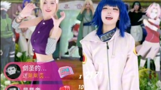 Tsuchiko brother in front of Ningci Ah Heige Hinata