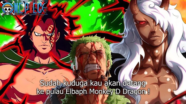 FULL ONE PIECE TERBARU - SEMUA TERKEJUT! DRAGON AKHIRNYA DATANG KE PULAU ELBAPH!