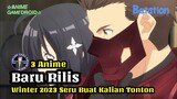 3 Rekomendasi Anime Baru Rilis Bulan Januari di Tahun 2023| Anime Gamedroid
