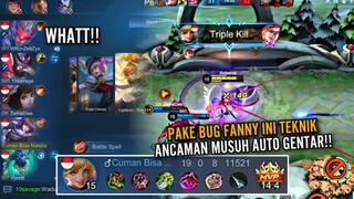 PAKE BUG FANNY TERBARU INI TEKNIK ANCAMAN!! MUSUH AUTO GENTAR NGELIATNYA KWKW!!