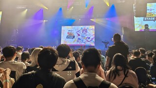 疯狂涌入Ave Mujica新加坡先行上映会的众人