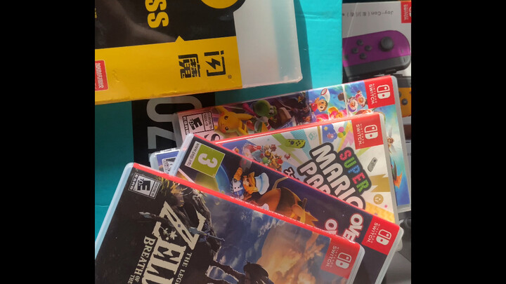 [เกม] แกะกล่อง | สวิตช์เครื่องใหม่ + "The Legend of Zelda"