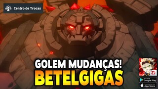 BETELGIGAS BOSS GOLEM MUDOU... TIMES E O QUE COMPRAR NA LOJA NÃO ERRE! BLACK CLOVER MOBILE