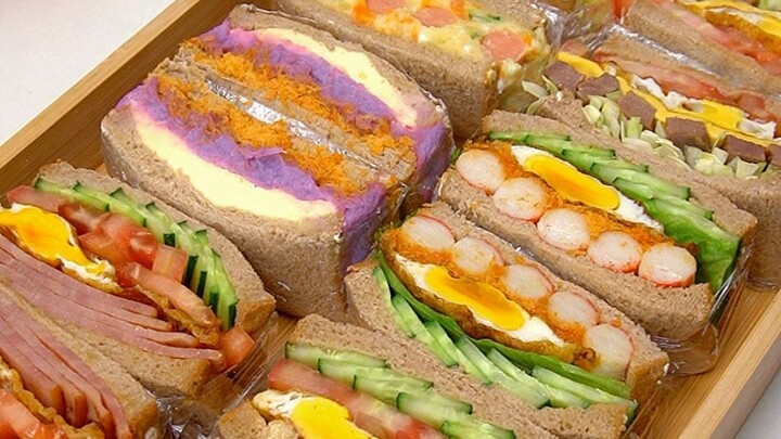Sandwich malas buatan sendiri yang tak pernah berulang selama seminggu! Segala bahan bisa dibungkus 