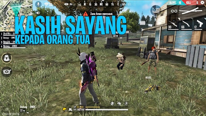 Kasih Sayang Kepada Orang Tua (Banyak Pepengsut) Free Fire Indonesia!