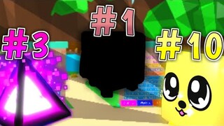 TOP 10 *STRONGEST* SECRET PETS IN BUBBLEGUM SIMULATOR! (ROBLOX)