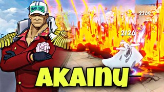 SAKAZUKI AKAINU GAMEPLAY 🔥 - ONE PIECE FIGHTING PATH