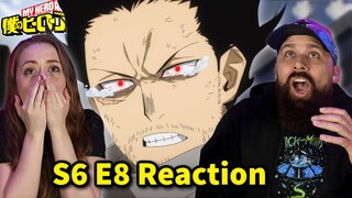 My Hero Academia Season 6 Episode 8 "League of Villains vs. U.A. Students" Reaction and Review!