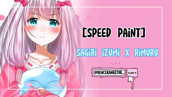 [Speed paint] sagiri x rimuru