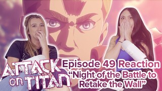 Attack on Titan - Reaction - S3E12 - Night of the Battle to Retake the Wall