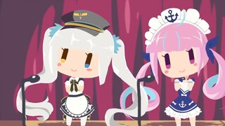 【ああくあ×神楽めあ】Resounding Sanga/Resounding Sanga【Little Hatsune Studio Reborn】
