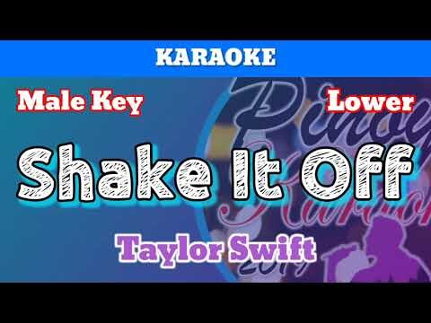 Shake It Off by Taylor Swift (Karaoke : Male Key : Lower)