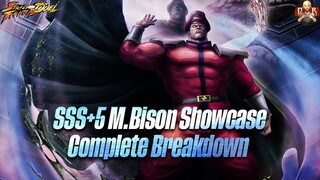 [SF: Duel] - SSS+5 M. Bison Showcase! Why he is the MOST broken unit FOR NOW. Complete breakdown