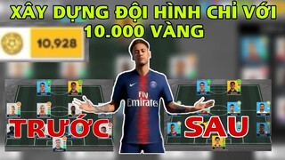 Xây dựng đội hình với 10.000 vàng trong Dream League Soccer 2022|Dream Team with 10.000 coins