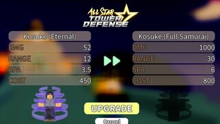 SASUKE 6 STAR EASY REQUIREMENTS || ASTD || ALL STAR TOWER DEFENSE