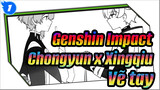 [Genshin Impact vẽ tay / Chongyun x Xingqiu] Ảnh lưu niệm_1