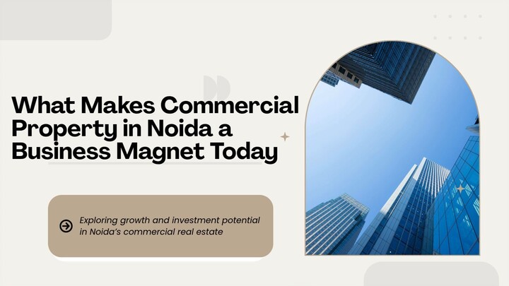 What Makes Commercial Property in Noida a Business Magnet Today