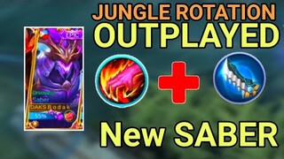 NEW META HEROS | NEW SABER | JUNGLE ROTATION - MLBB