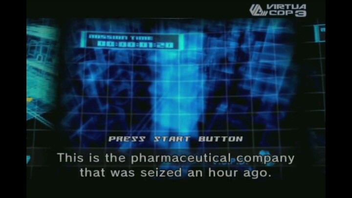 Virtua Cop 3 Simple Mission Intro