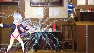 God Qi Nai teaches everyone to hit lightning with five whips (with special effects version)