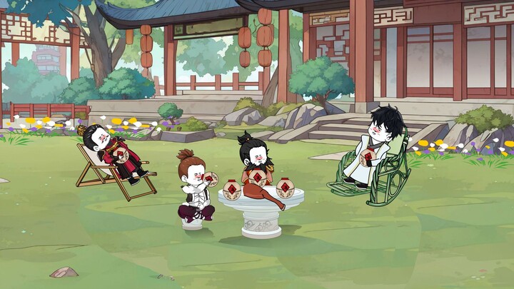 再送贴，万寿宴（前）