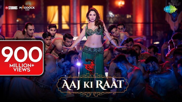 Aaj Ki Raat -Full Song |Stree 2|Tamannaah Bhatia|Rajkummar Rao|Sachin-Jigar|Madhubanti|Divya|Amitabh