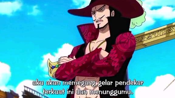 1st time zoro meet eagle eyes