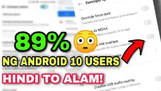 TANGGAL LAG SA ANDROID 10! Hidden Settings to Optimize your Android Devices