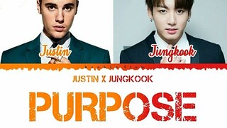 justin bieber feat jungkook purpose