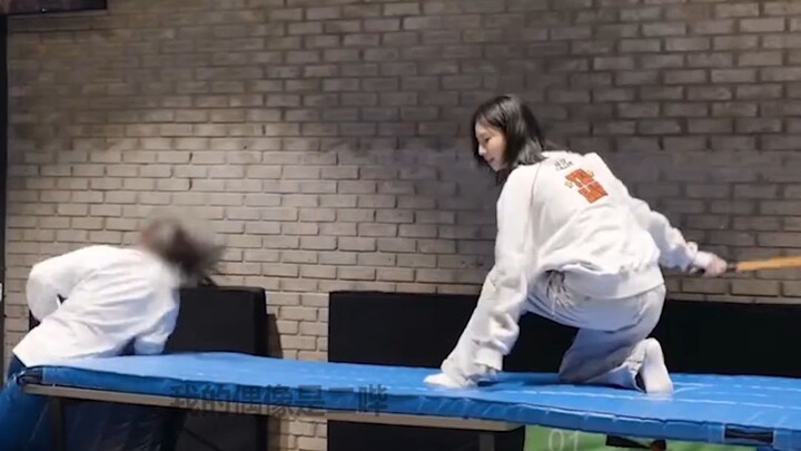 Transform into an action star! Learned a side roll on my first try!