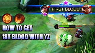 GET THOSE EARLY KILLS WITH YU ZHONG - EXECUTE AND MOLTEN ESSENCE COMBO - MOBILE LEGENDS