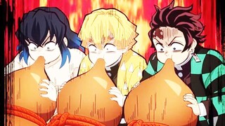 Tanjiro Cùng Đồng Đội Luyện Tập Hơi Thở Thổi Vỡ Bình Hồ Lô - Demon Slayer: Kimetsu no Yaiba Tập 11