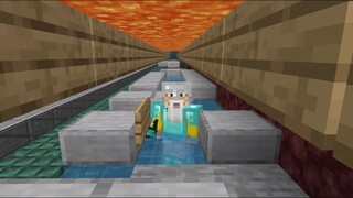 Minecraft / Stuck In A World Of Water | Obsidian Alley Parkour By The RageCraftRoom Part 6