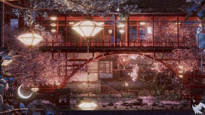 [Mangmang] Crossing the Soul Wine House 丨 Soul Crossing Kyoto 丨 Jianwang 3 trưng bày và trang trí bả