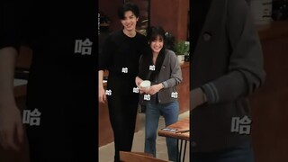 (behind) oh ! sangzhi 😂😂 #zhaolusi #trending #chenzheyuan #behind #hiddenlove #newdrama #update #fyp
