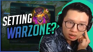 HƯỚNG DẪN CÁCH SETTING NÚT NHƯ WARZONE TRONG LIÊN MINH HUYỀN THOẠI !