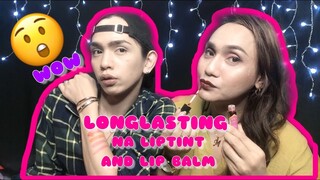 MURANG LIPTINT ICHARM LIPPIES PANGMATAGALAN BA ?? Swatches + 1st impression | beki lovers