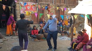 Dance in Traditional Cultural Nepalese Music Panchebaja | Marriage in Nepal |