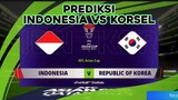 PREDIKSI INDONESIA MELAWAN KOREA SELATAN AFC CUP U23