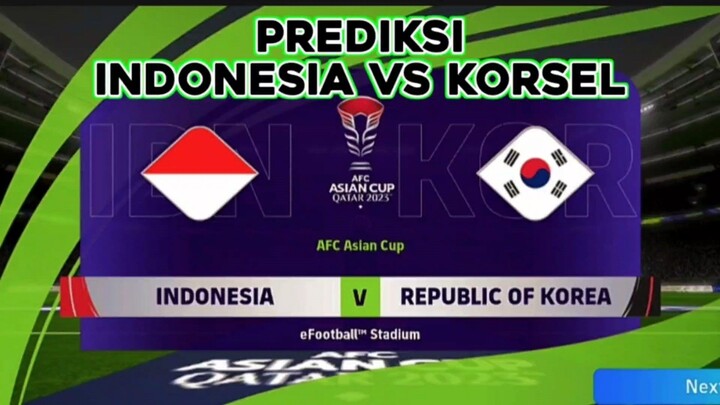 PREDIKSI INDONESIA MELAWAN KOREA SELATAN AFC CUP U23