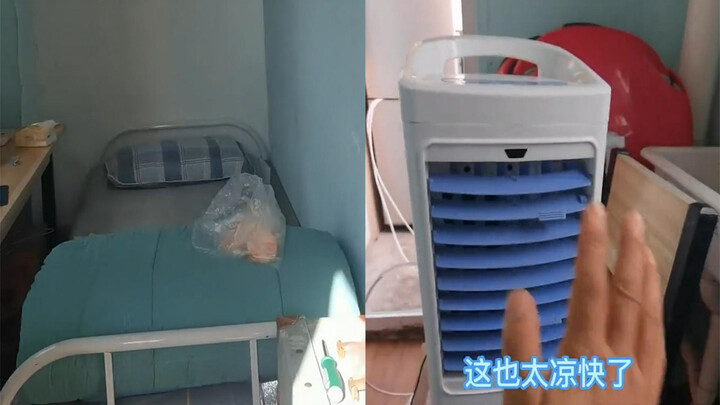 Chàng trai thuê nhà ở Thượng Hải không có điều hòa, chi 80 tệ cải tạo tủ lạnh thành quạt làm mát, bậ