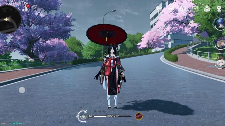 Just Hotori Walking in a beautiful scenery ❤️❤️❤️