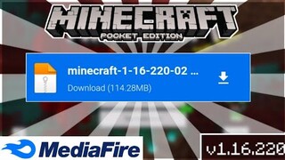 Minecraft 1.16.220 Official Release Mediafire Link!