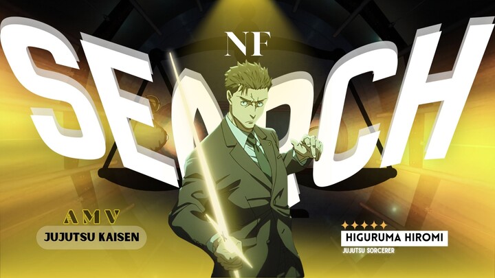 #TantanganAMV Jujutsu Kaisen AMV - Higuruma Hiromi - "NF - SEARCH (Slowed version)"