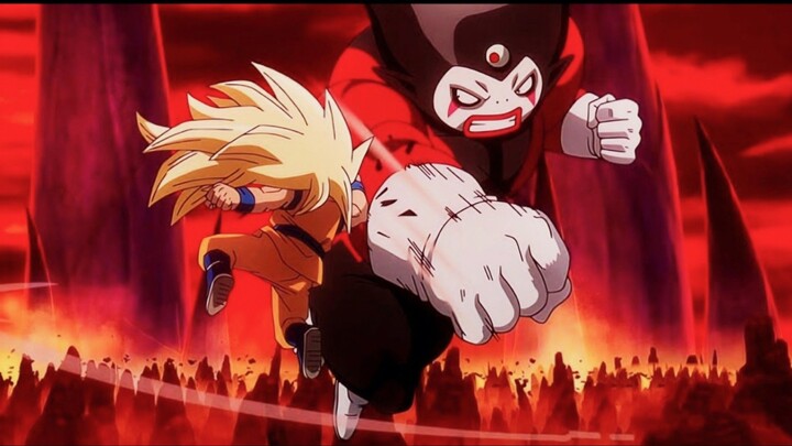 Dragon Ball Daima  - Ep 18 (HD) Ultimate Saiyan Power Roar LR AGL SS3 Goku GT (DBZ Dokkan Battle).