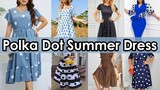Stylish Polka Dot Summer Dress Design for Women