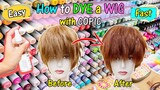 HOW TO DYE A WIG with COPIC