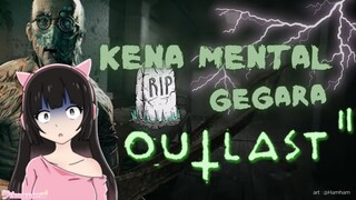 【Outlast】vtuber facebook ini sok keras main outlast taunya nangis diakhir