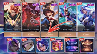 NEW EVENT 2024! CLAIM YOUR FREE EPIC SKIN AND CHEST SKIN + EPIC RECALLS! FREE SKIN! | MOBILE LEGENDS