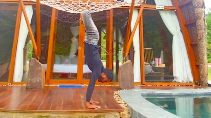 Nature with yoga